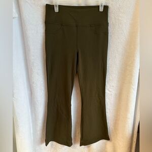HALARA Deep Olive Flared Pants